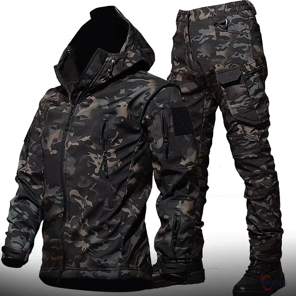 Fishing Jacket Waterproof - 6XL TAD Taktik Erkekler Avcılık Yürüyüş