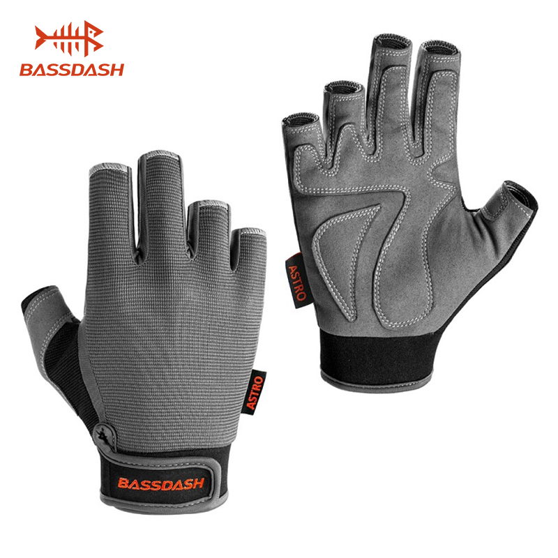 Fishing Gloves - Bassdash Astro Ağır Hizmet Güvenli Kavrama