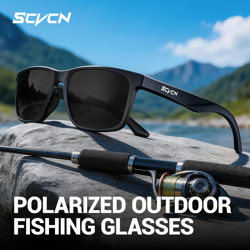 Fishing Sunglasses Polarized - SCVCN UV400 Dış Mekan Parlamayı Önleyici