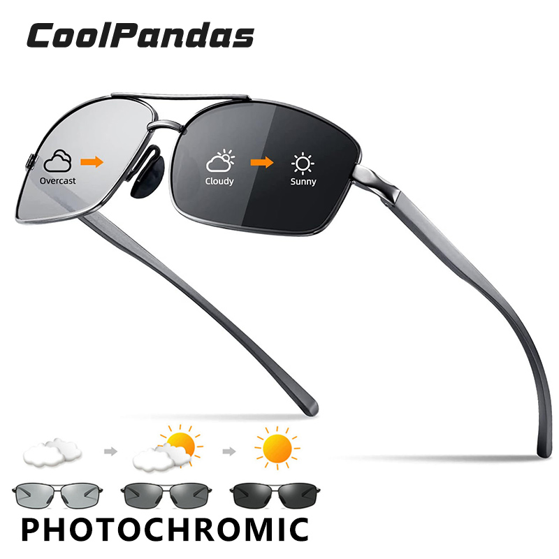Fishing Sunglasses Polarized - Üst fotokromik balıkçılık güneş gözlüğü erkekler