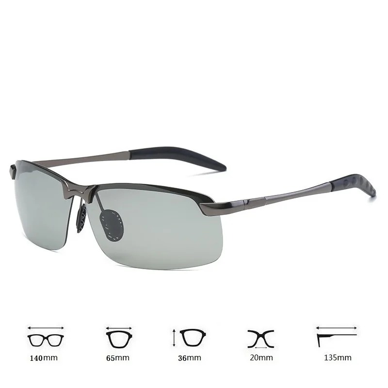 Fishing Sunglasses Polarized - Erkekler İçin Fotokromik Polarize Güneş Gözlüğü,