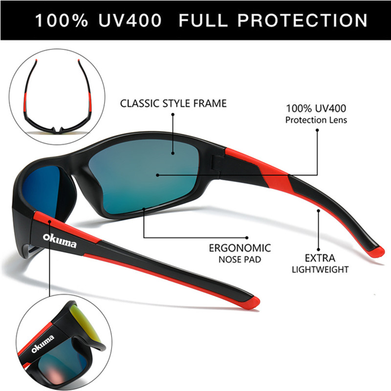 Okuma Yüksek Çözünürlüklü Pola - Fishing Sunglasses Polarized incelemesi ve fiyatı