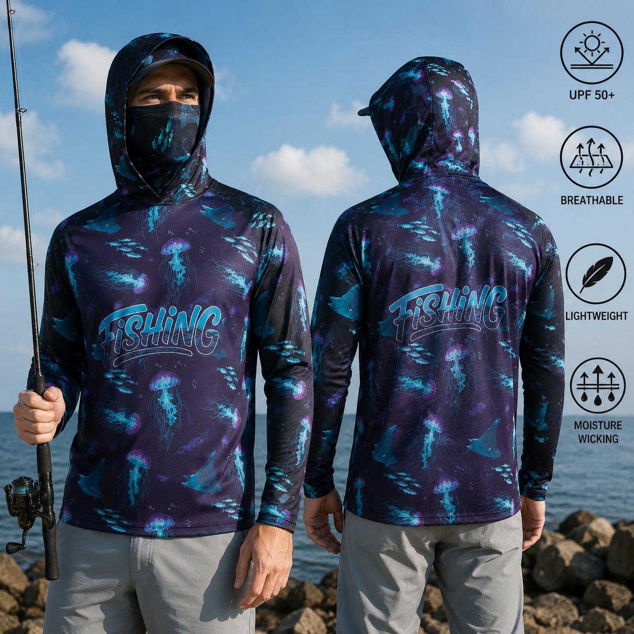 Balıkçılık Gömleği Kapüşonlu E - Fishing Hoodie incelemesi ve fiyatı