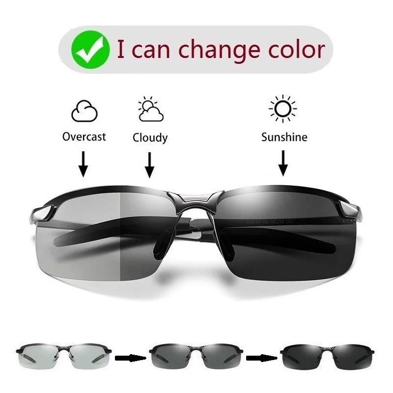 Erkekler İçin Fotokromik Polar - Fishing Sunglasses Polarized incelemesi ve fiyatı