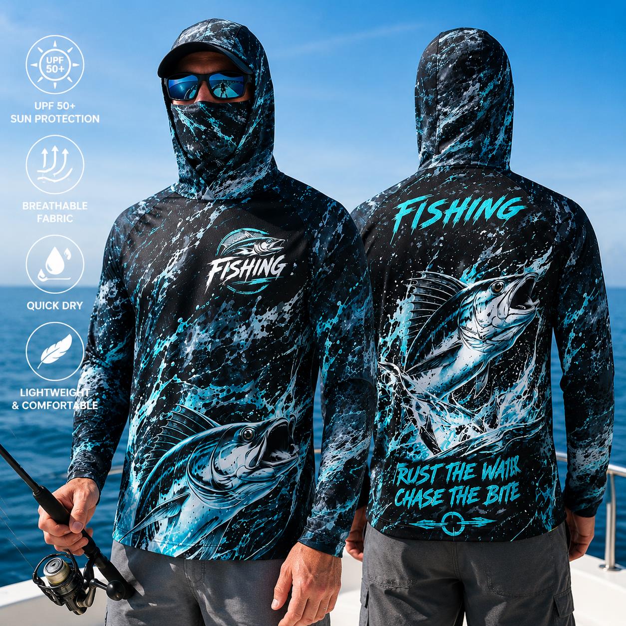 Hızlı Kuruyan Nefes Alabilen E - Fishing Hoodie incelemesi ve fiyatı